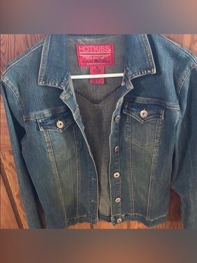 Vintage Hot Kiss Denim Jacket Sz M